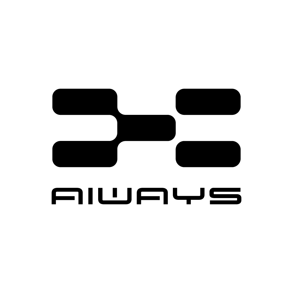 Mbil.se Aiways Logo Fristående Svart